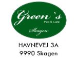 logo for Greens Pub & Cafe v/Tonny Green
