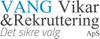 logo for VANG Vikar & Rekruttering ApS
