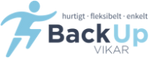 logo for BACK UP VIKAR A/S
