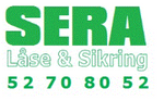 logo for SERA LÅSE & SIKRING ApS
