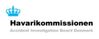 logo for Havarikommissionen for Civil Luftfart og Jernbane