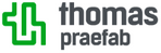 logo for thomas praefab Østervrå A/S