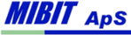 logo for MIBIT ApS