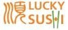 logo for Lucky Sushi