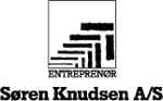 logo for SØREN KNUDSEN. ENTREPRENØRFORRETNING A/S