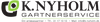 logo for K. Nyholm Gartnerservice ApS