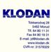 logo for KLODAN ApS