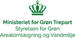 logo for Styrelsen for Grøn Arealomlægning og Vandmiljø
